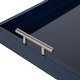 preview thumbnail 78 of 93, Kate and Laurel Lipton Polished Metal Handle Decorative Tray