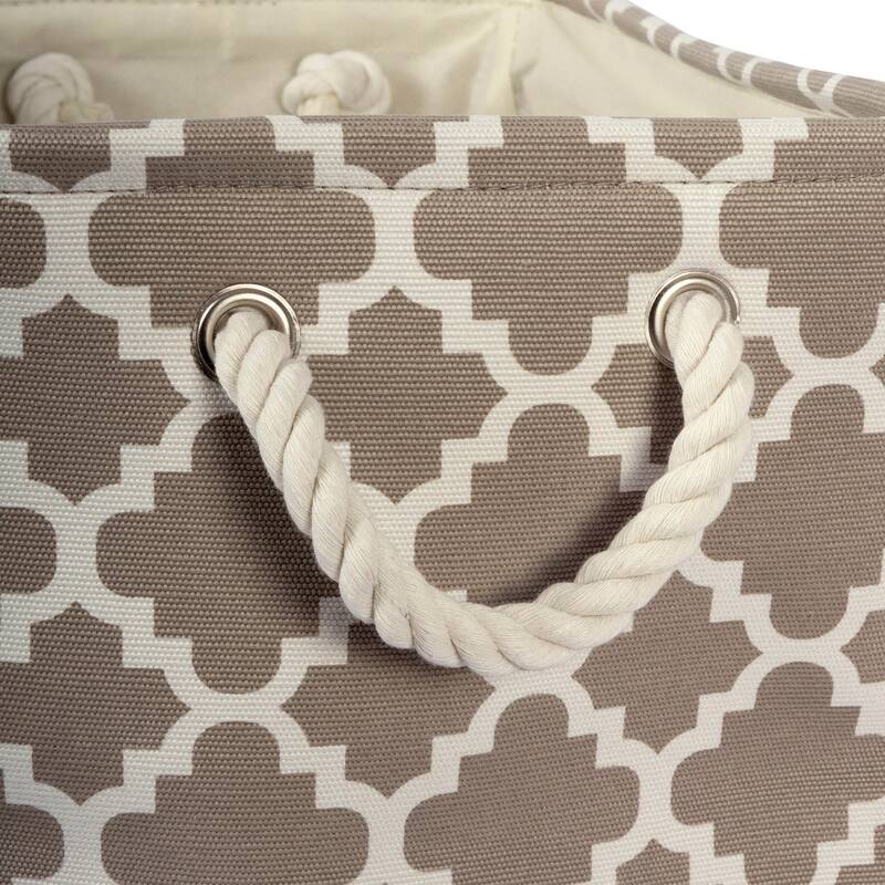 DII Lattice Decorative Storage Bin