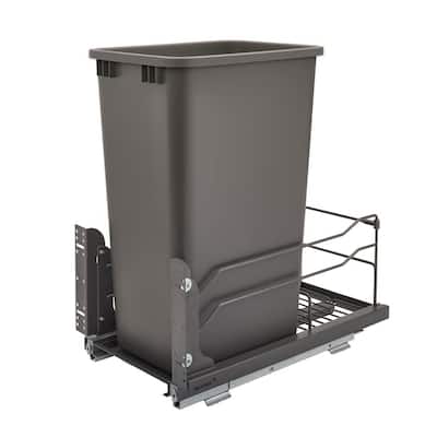 Rev-A-Shelf 35 Qrt Pull-Out Waste Container Soft-Close