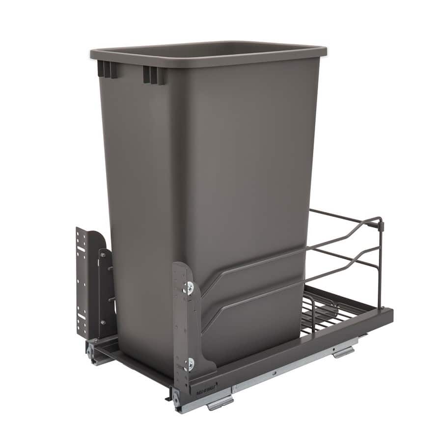 Rev-A-Shelf 35 Qrt Pull-Out Waste Container Soft-Close