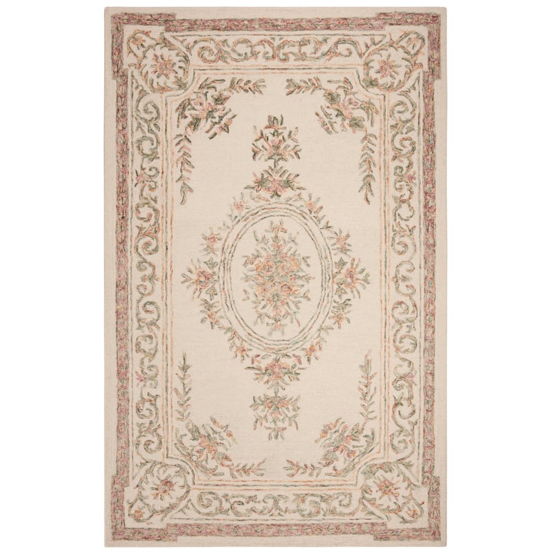 SAFAVIEH Handmade Micro-Loop Lelouda Wool Rug