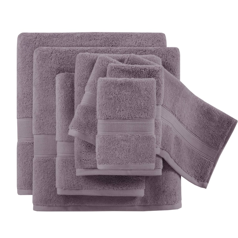 Madison Park Signature 800GSM Ultra-Soft 100% Cotton Absorbent Towel Set