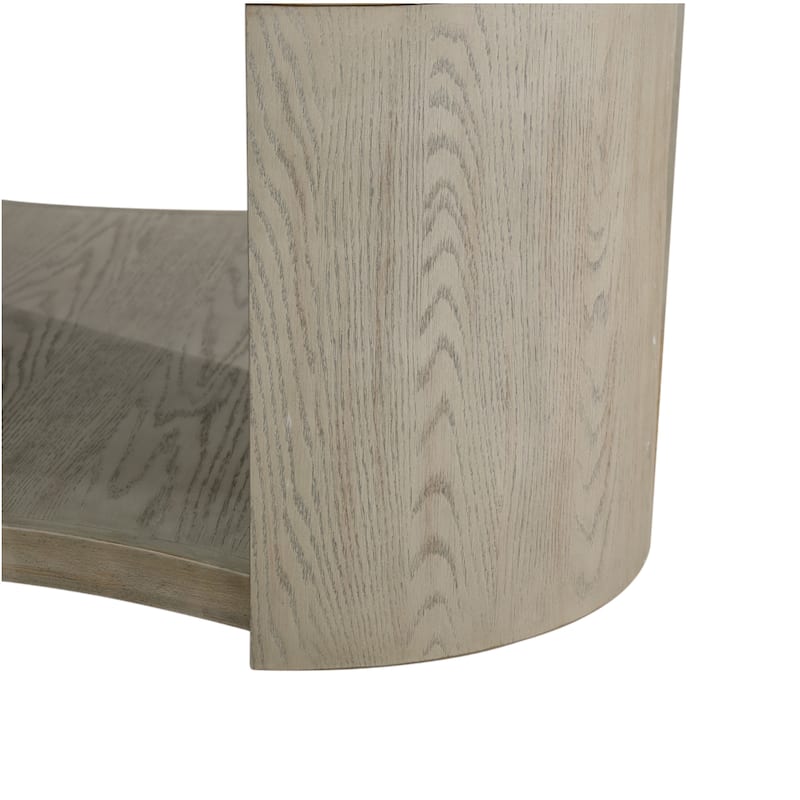 KISRAIS Wood Cocktail Table for Living Room