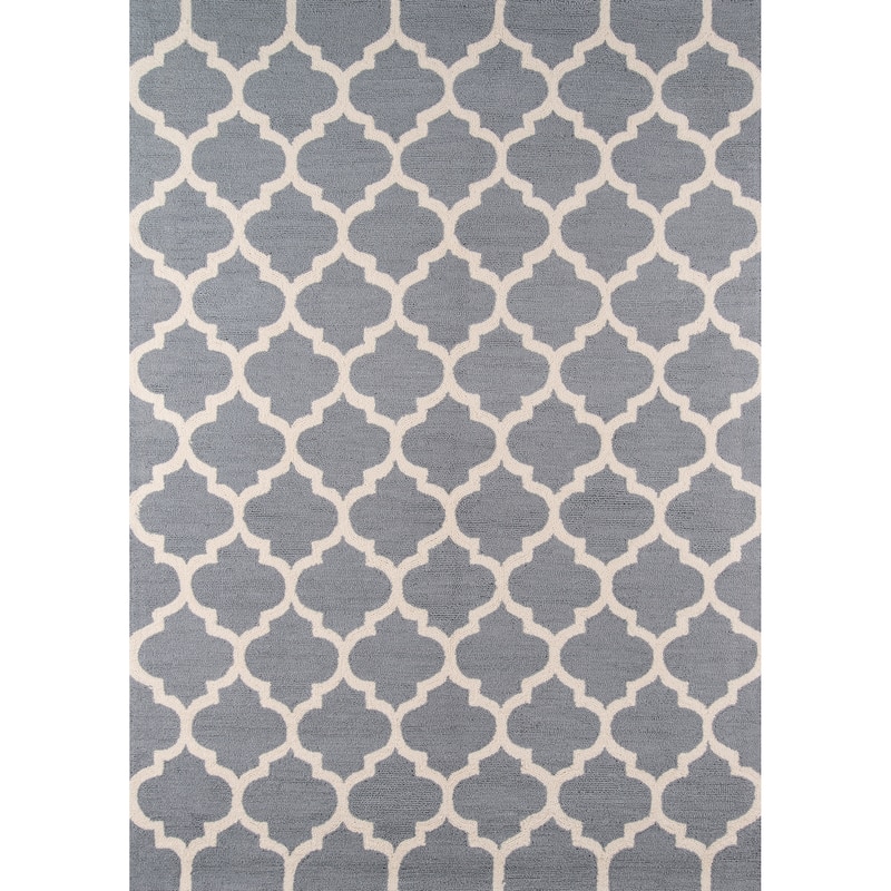Momeni Geo Hand Hooked Polyester Contemporary Geometric Area Rug