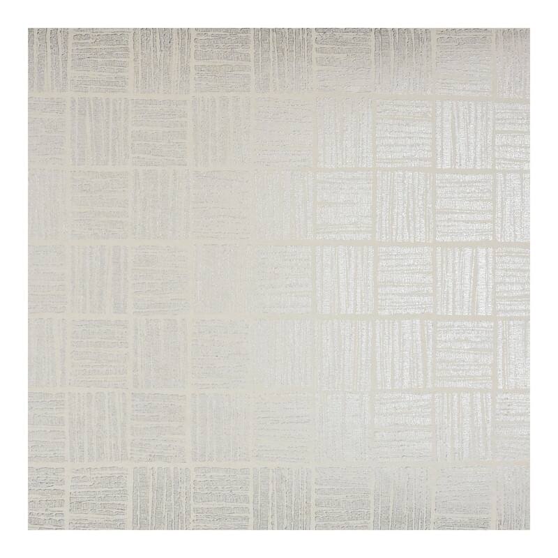 Brewster Glint Cream Distressed Geometric Wallpaper - 21 x 396 x 0.025