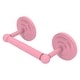 preview thumbnail 29 of 27, Allied Brass Prestige Que New Collection 2 Post Toilet Tissue Holder Pink