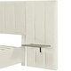 preview thumbnail 53 of 64, Full/Queen Size Upholstered Bed with Velvet Headboard and Integrated Shelves