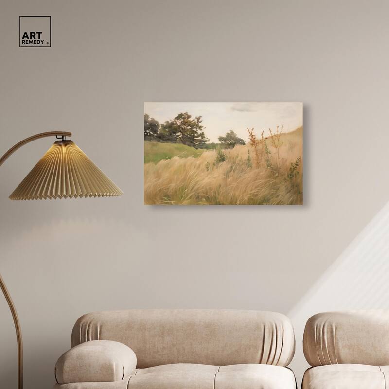Cogon Grass Breeze I Canvas by Art Remedy, Gallery Wrapped