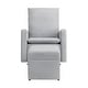 preview thumbnail 6 of 10, Soho Baby Everlee Upholstered Glider/Ottoman