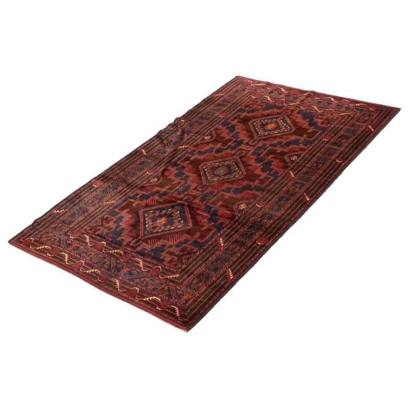 Teimani Brown Rug 3'10" x 6'10" - 3'10 x 6'10