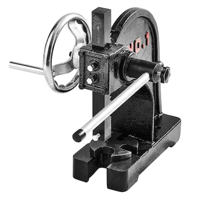 Manual Arbor Press with Handwheel for Stamping, Bending, Stretching, Forming