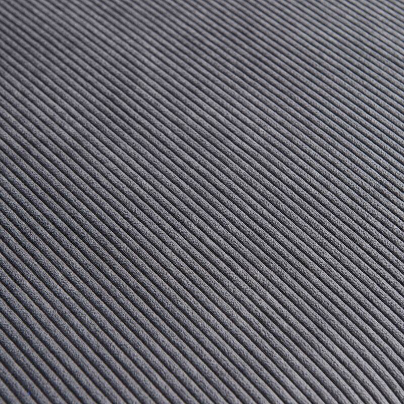 109" Corduroy Modular L-Shaped Sectional Sofa with Reversible Ottoman Included, Deep Seat Cushions