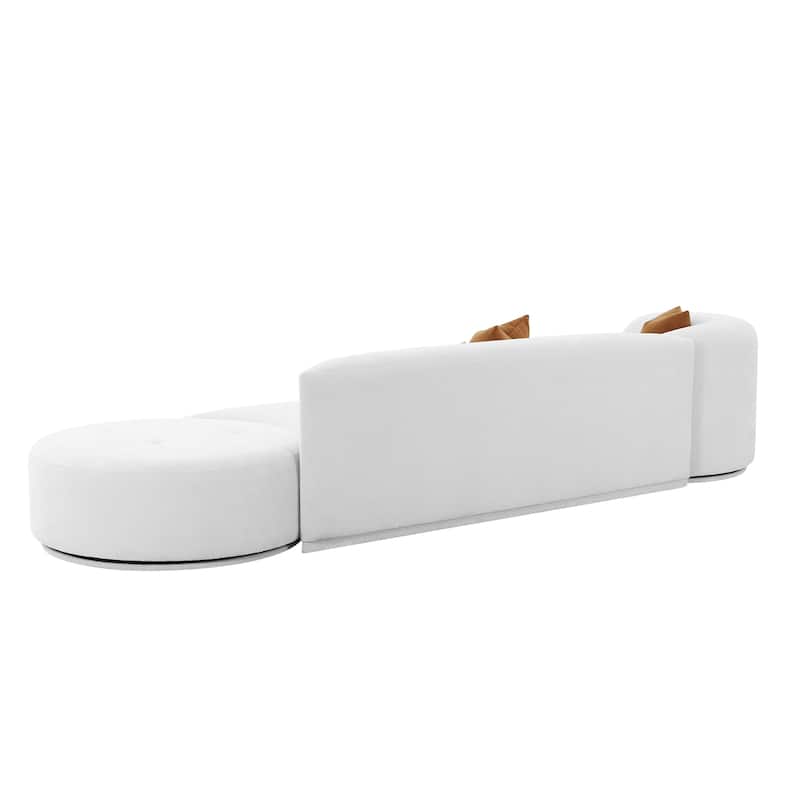 Fickle 3-Piece Chaise Modular Sofa