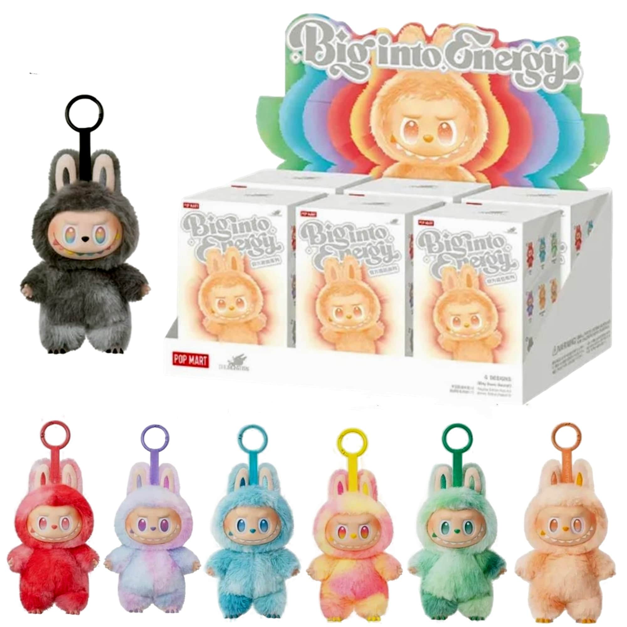 ぬいぐるみ labubu3.0 POP MART Labubu 3.0 Plush Doll Keychain Single Blind Box