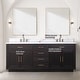 preview thumbnail 26 of 119, Lexora Abbey Bath Vanity and Carrara Marble Top