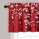 Lush Decor Weeping Flower Room Darkening Window Curtain Valance - 52x18