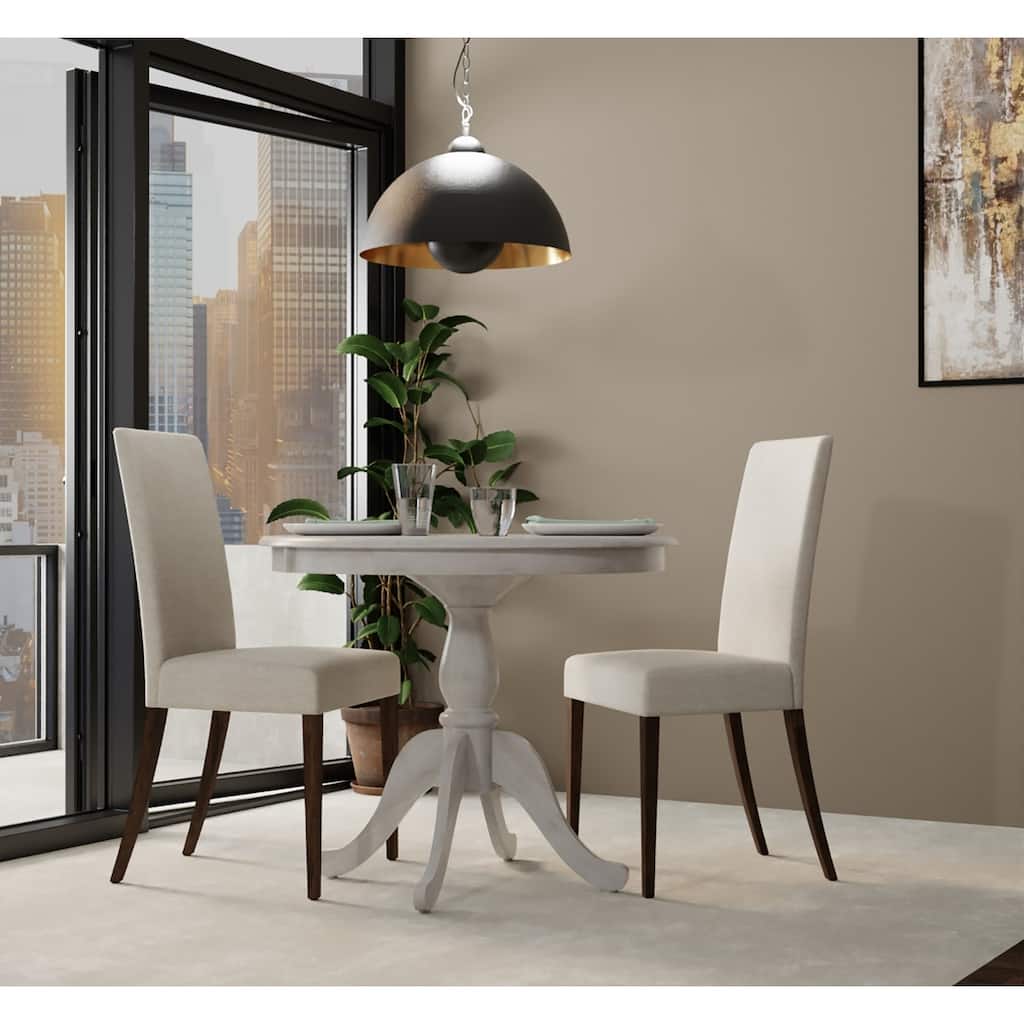 Carolina Living Fairview 36" Round Pedestal Dining Table