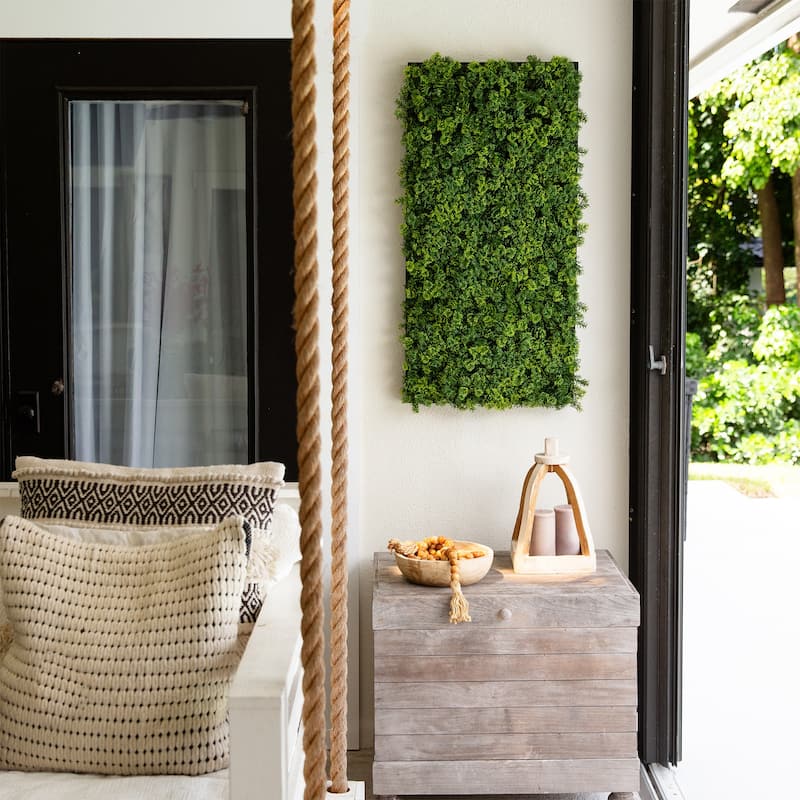 Irish Meadow Framed Artificial Living Wall Panel - 40"