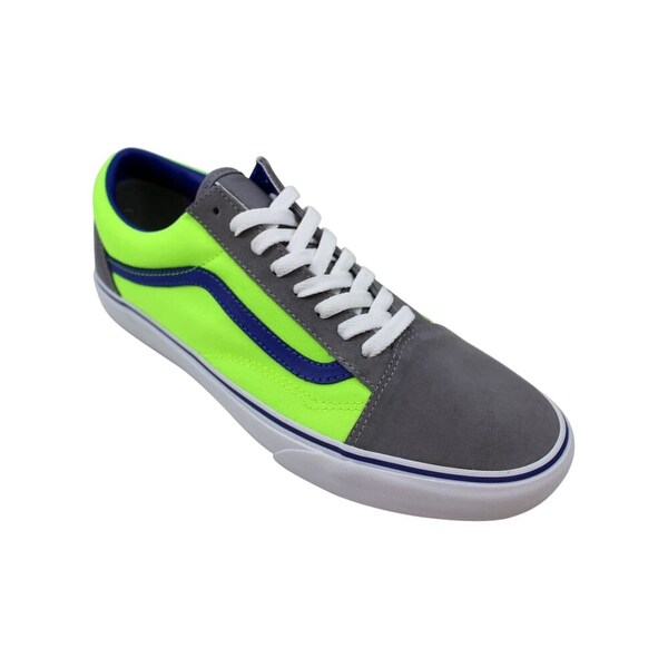 green and gray vans