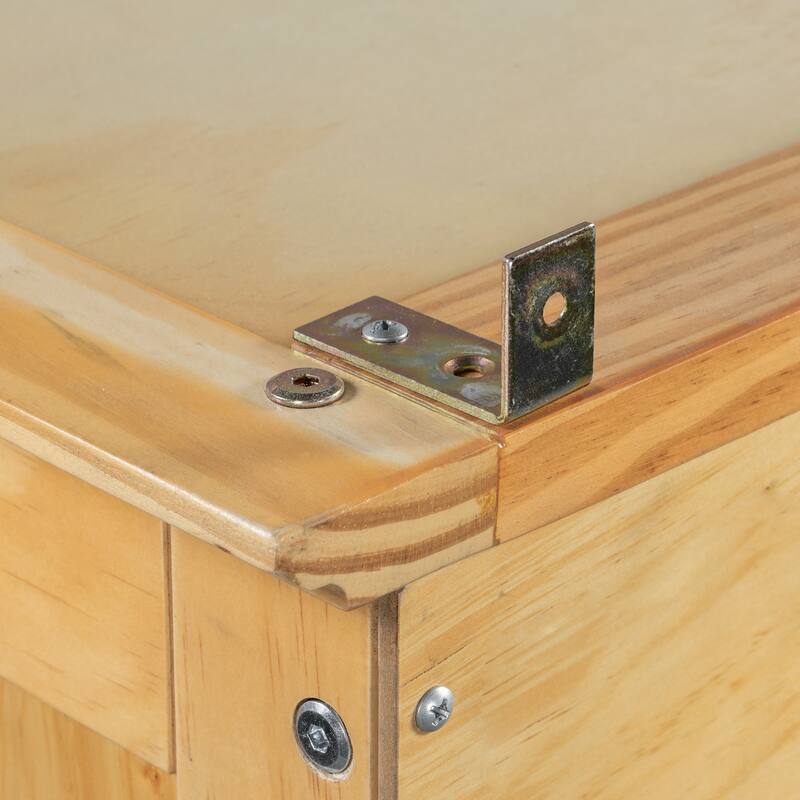 Kitchen Pantry Storage Cabinet, Freestanding Wood Cabinet Display Cabinet with Glass Doors, 4 Built-in Drawers & Shelves