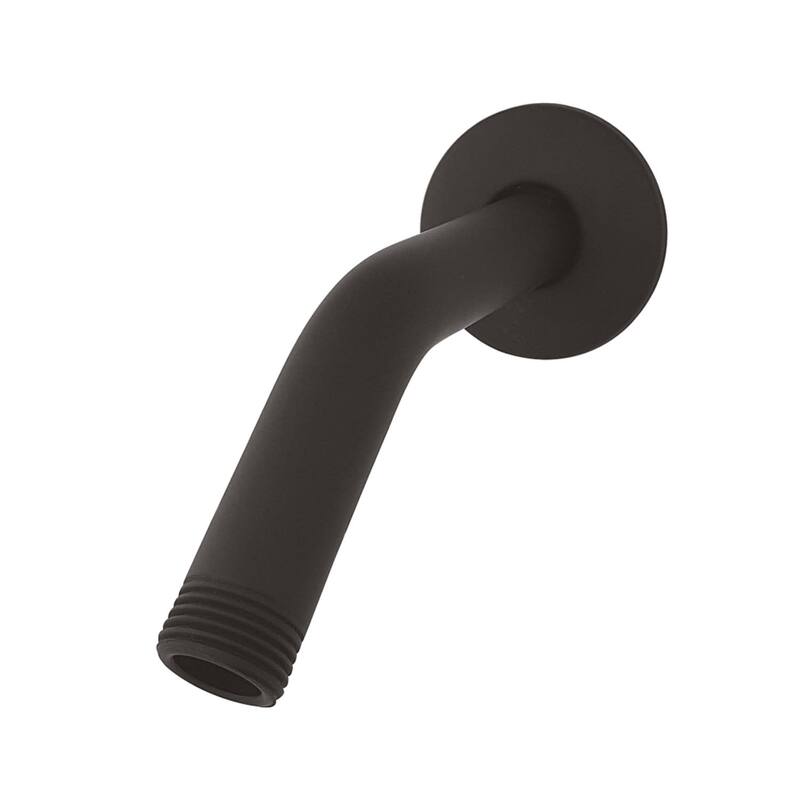 Kingston Brass AquaElements 6" Wide Shower Arm with Flange - Oil Rubbed Bronze