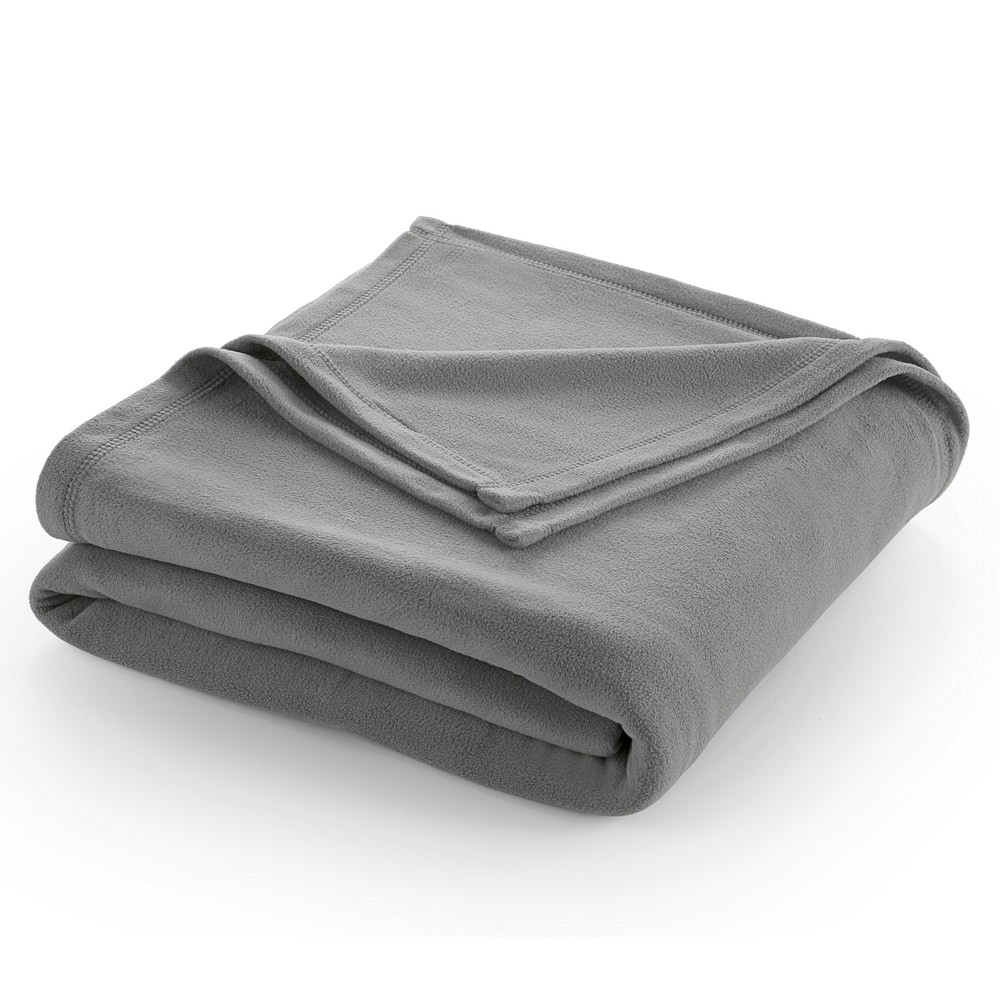 Supersoft Fleece Blanket All-Season Lightweight Throw Machine Washable