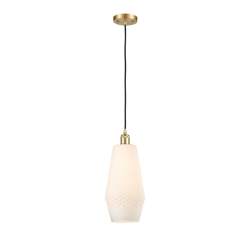 Innovations Lighting Windham - 1 Light 7" Cord Hung Mini Pendant