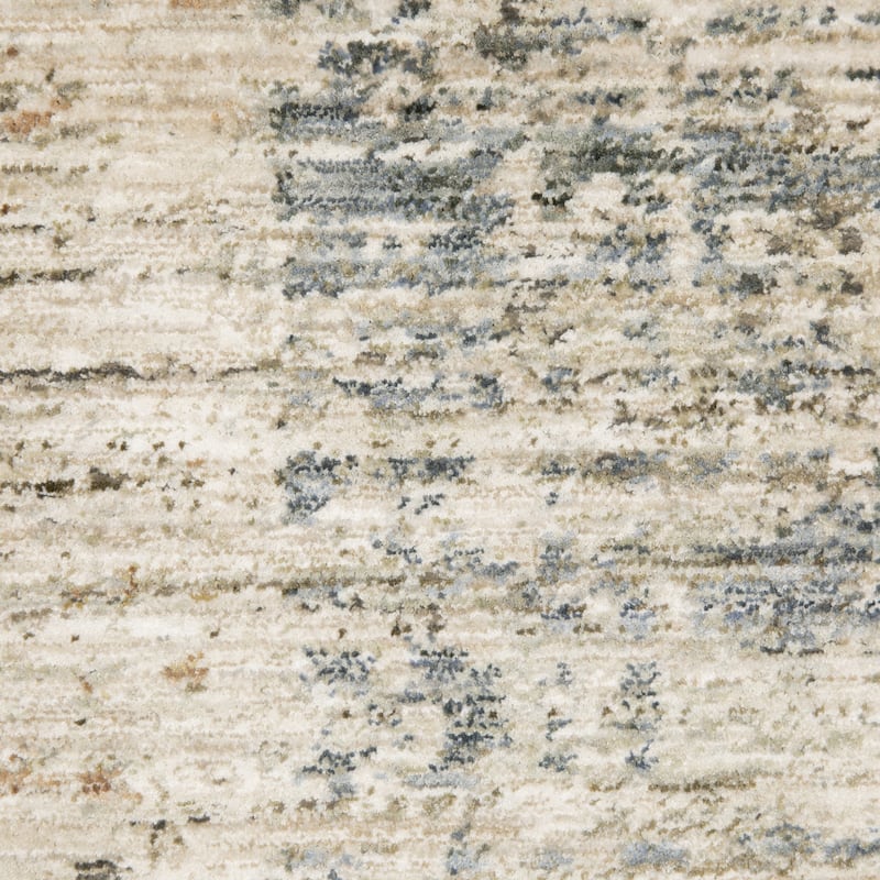 Sienna Distressed Abstract Beige/ Grey Area Rug