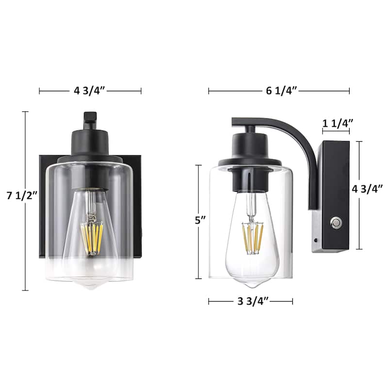 C Cattleya 2 Pack Battey Operated Rechargeable Dimmable Indoor Wall Sconce Light
