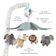 preview thumbnail 4 of 5, Lambs & Ivy Jungle Friends Musical Baby Crib Mobile Animals Soother Toy