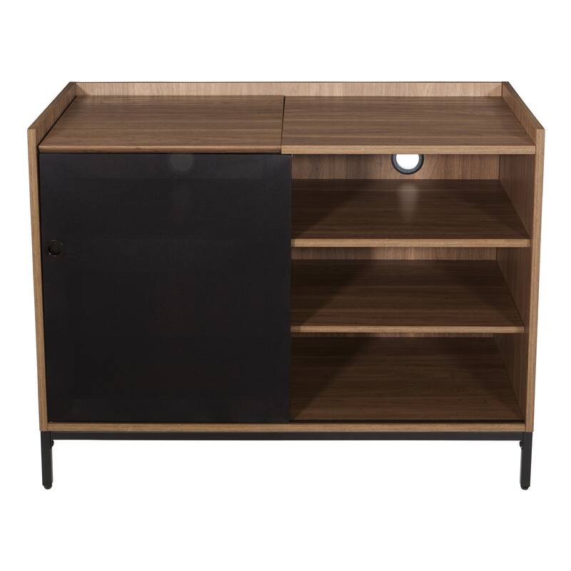 Record Player Stand w/ Album Storage