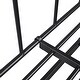 preview thumbnail 21 of 40, Metal Daybed with Trundle Bed and Curved Handle