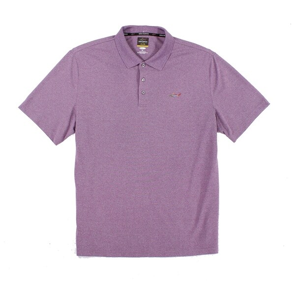Shop Greg Norman New Heather Purple Mens Large L Athletic Golf