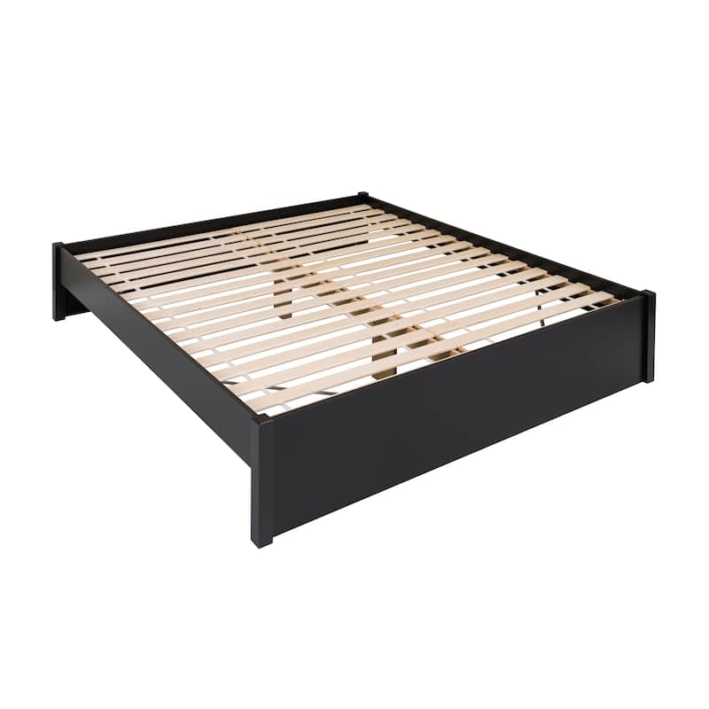 Prepac King 4-post Platform Bed with Optional Drawers