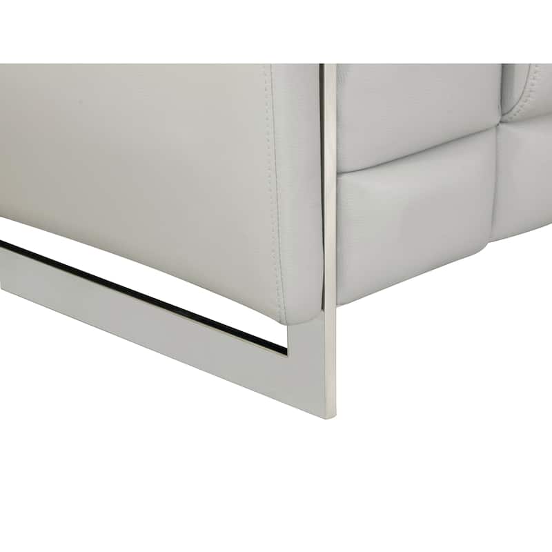 Top Grain Italian Leather Loveseat