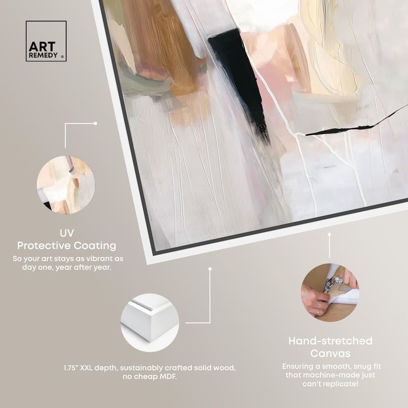 Pigment Flow II Canvas by Art Remedy