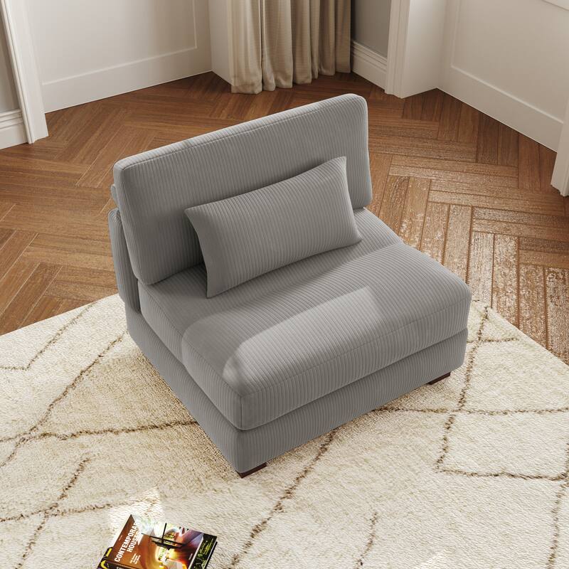 Modern Chaise Lounge Modular Sectional Sofa