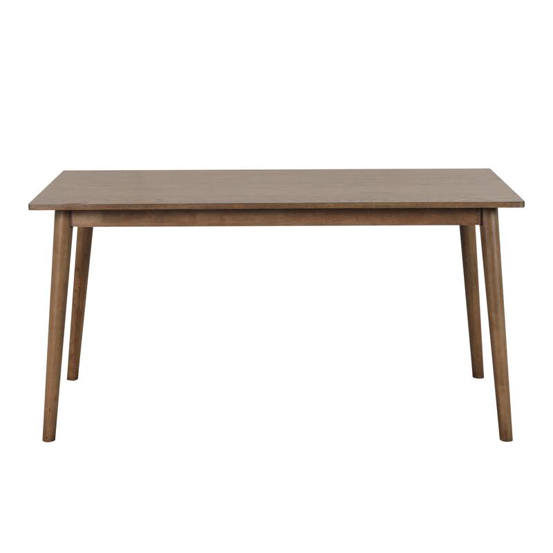 Furniture of America Zailen Mid-Century Modern 5-Piece Solid Wood Dining Set