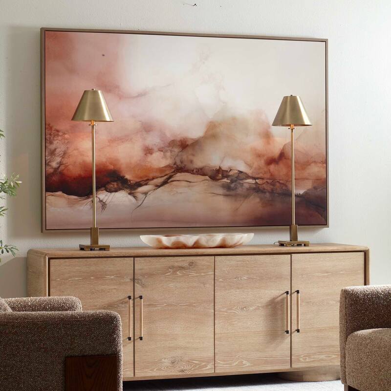 Uttermost Rise Framed Modern Canvas