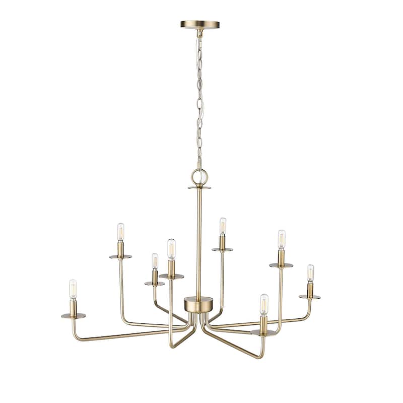 Millennium Lighting 12508 Marceline 8 Light 38" Wide Taper Candle