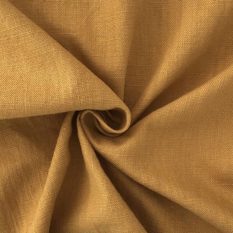 6ix Tailors Elsie Gold Pinch Pleat Drapery Panels Pair