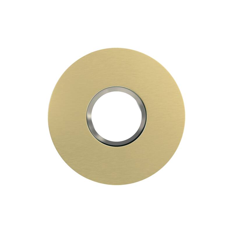 Overflow Sink Cover In Blushed Gold - 15.74" x 7.87" 7.08" - 15.74" x 7.87" 7.08" - Gold