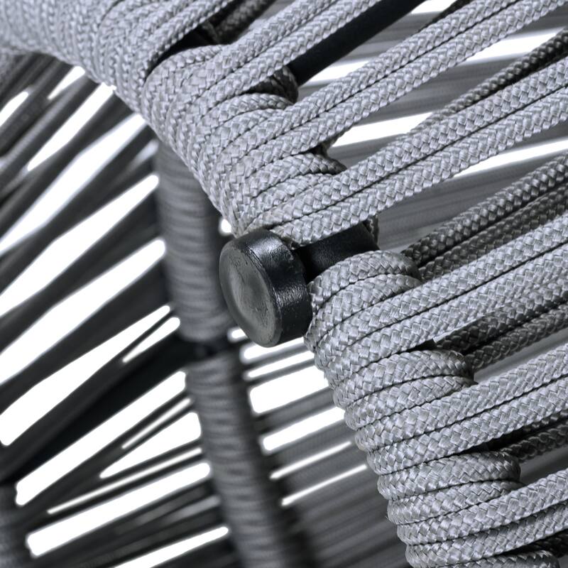 Christopher Knight Home Marcellin Acacia Wood Side Table with Rope Woven Base