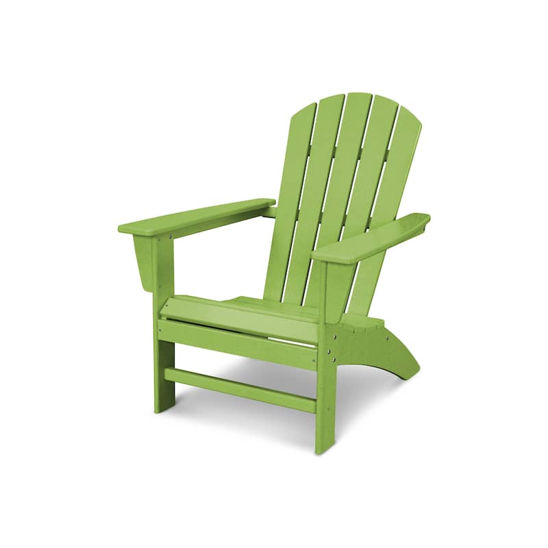 POLYWOOD Nautical Adirondack Polywood Chair - Lime