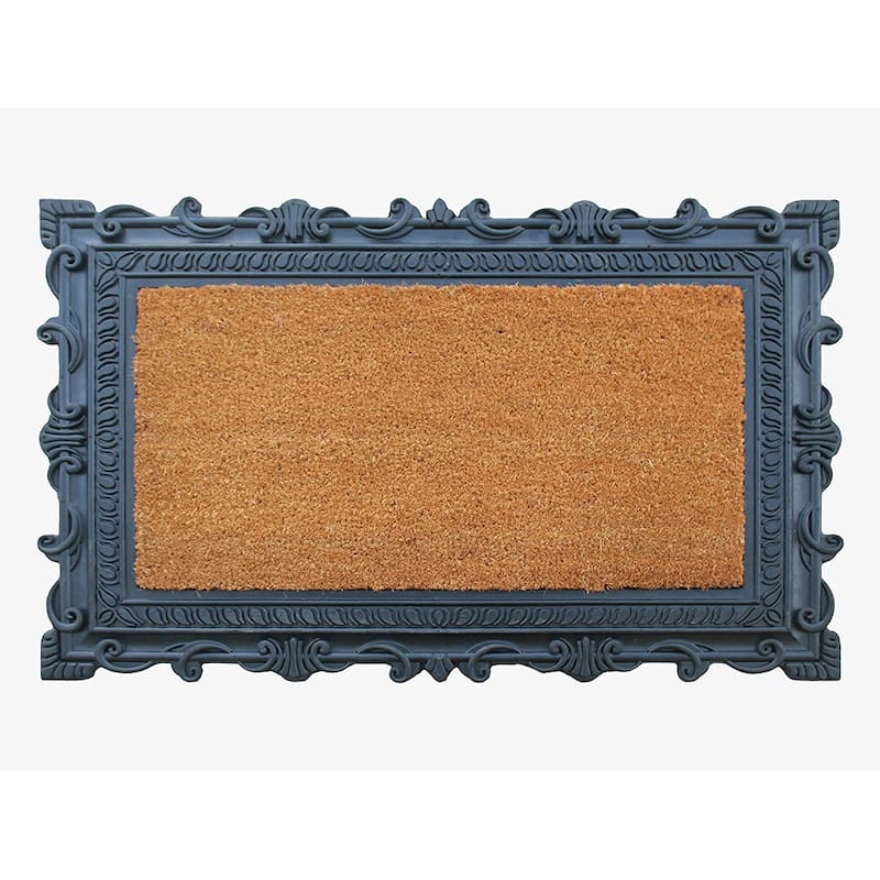 A1HC Carson Rubber and Coir 24" X 36", Heavy Duty Outdoor Doormat