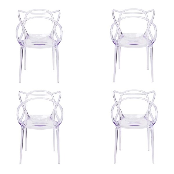 Clear hot sale chair set