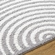 preview thumbnail 33 of 33, Livabliss Scandinavian Fossay Shag Stripe Washable Area Rug