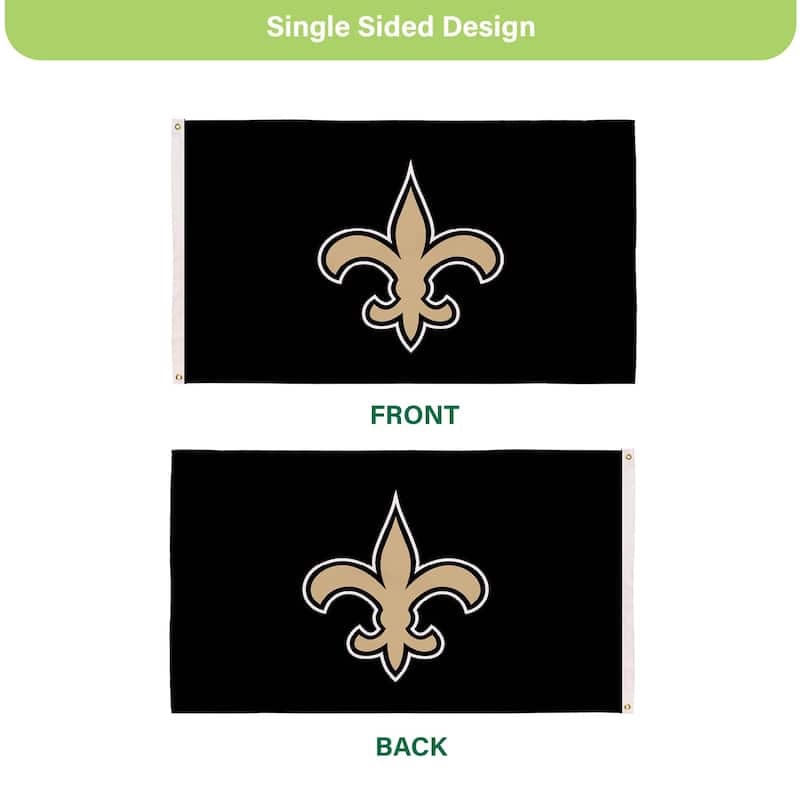 Miami Dolphins Single Sided Flag w/ 2 Grommets, 3'x5'