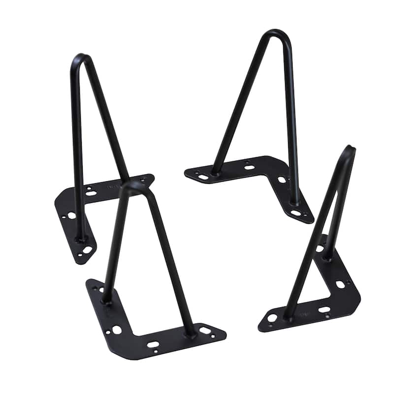 4 Piece Hairpin Metal Table Legs Furniture Legs