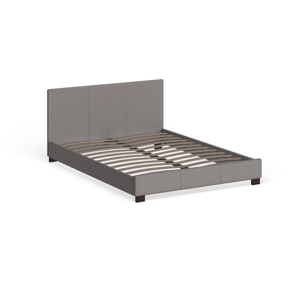 Porch & Den Cordova Contemporary Upholstered Platform Bed